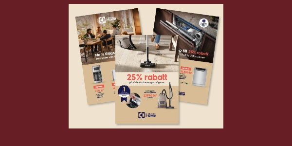 Aktuella erbjudanden på Electrolux Home