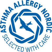 Rekommenderad av Astma och Allergiförbundet - Svalanmärkning