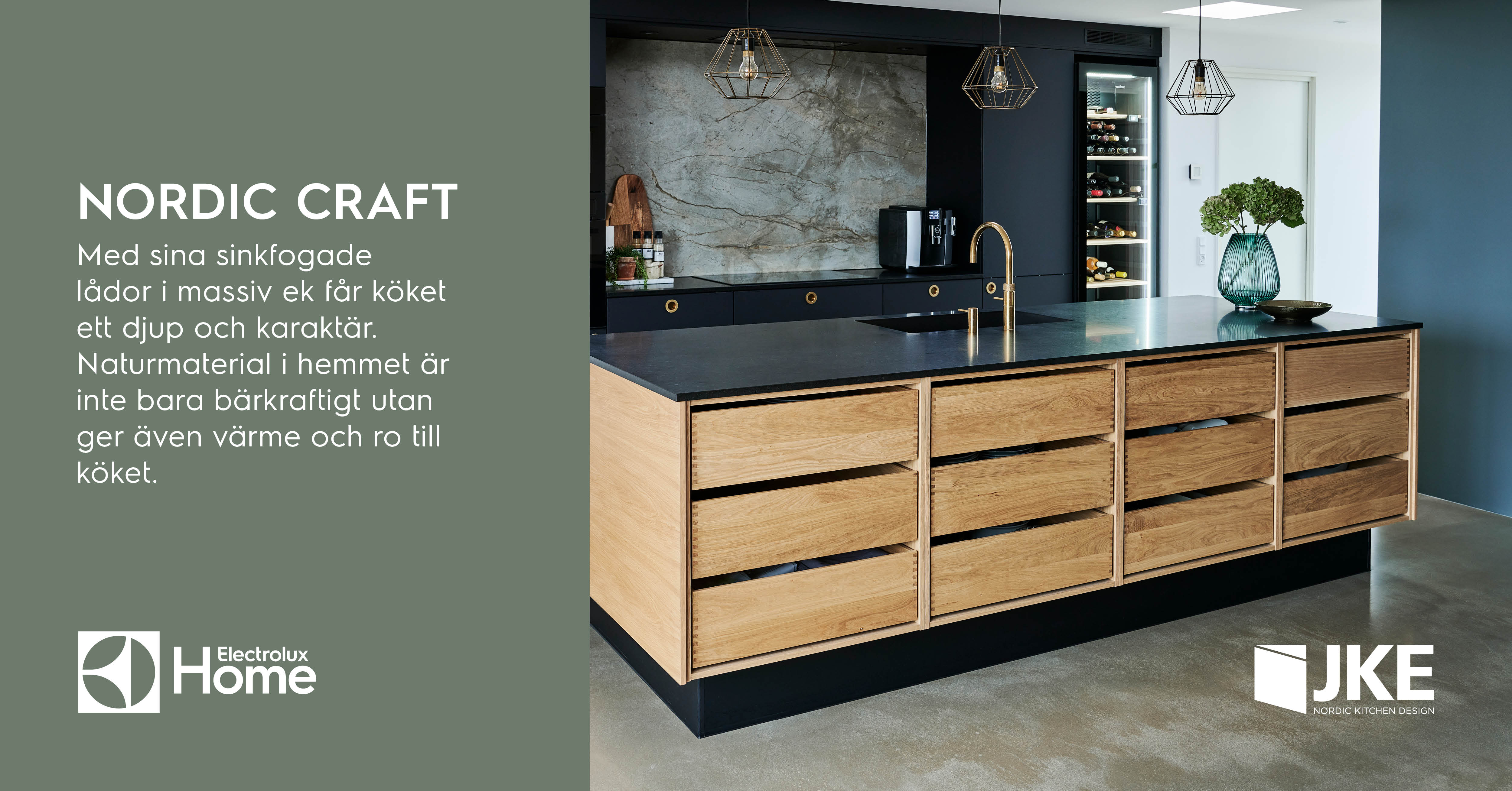 Nordic Craft unikt kök i nordisk design Electrolux Home