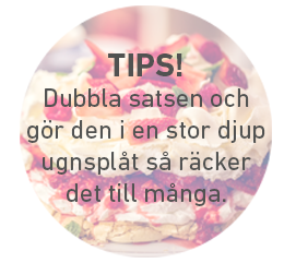 Tips från Electrolux Home Recept till midsommartårta