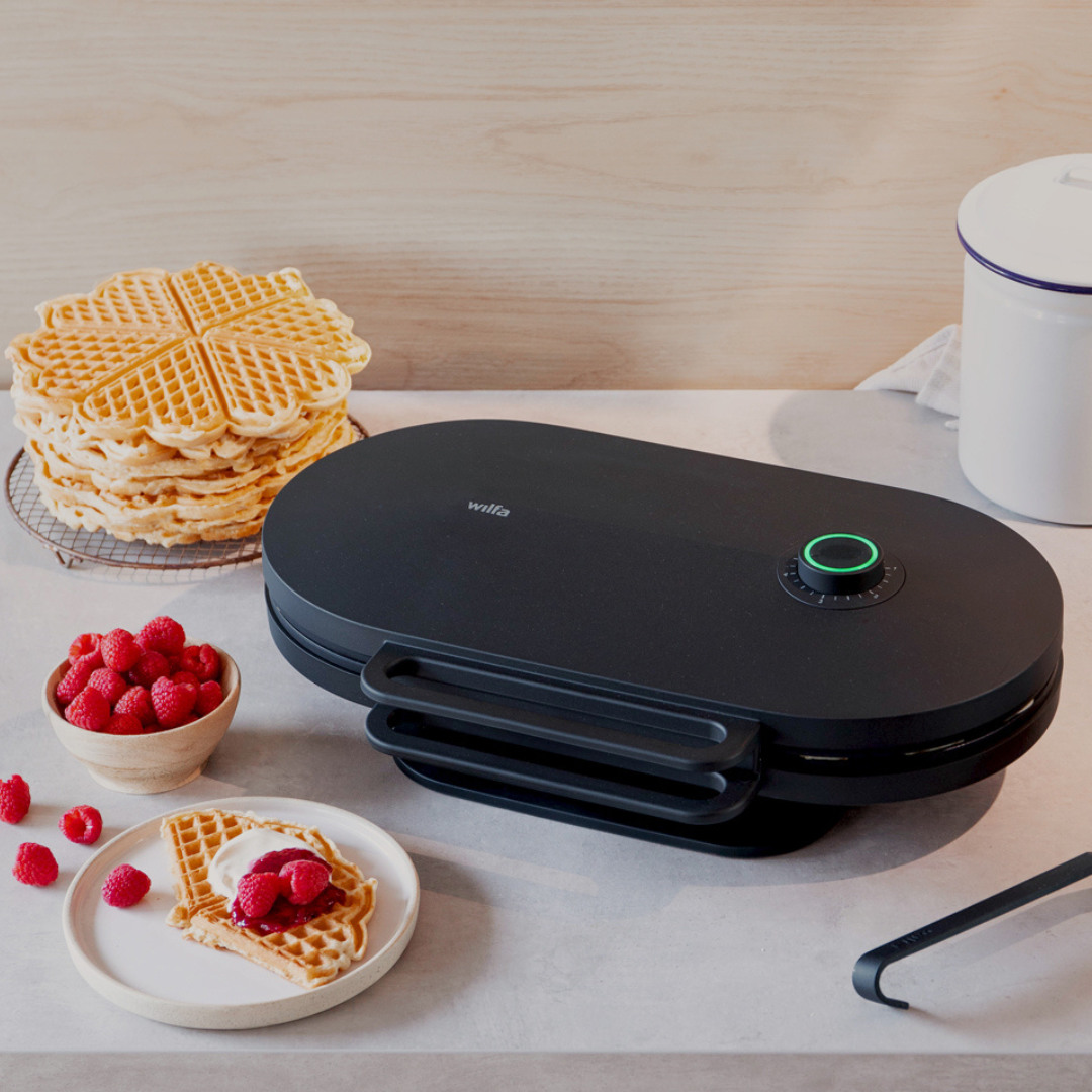 Upp till 500 kronors rabatt på våffeljärn