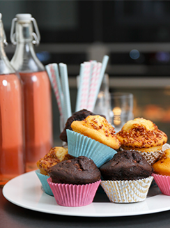 Recept: Muffins Viktor delar muffinsrecept med Electrolux Home