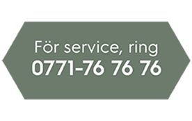 Ring för service när du behöver hjälp med produkter från Electrolux, AEG, Husqvarna, Elektro helios, Volta eller Zanussi.